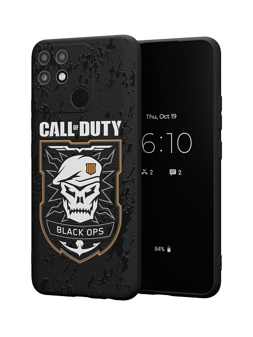 Силиконовый чехол для Realme Narzo 50A "NOVEL: Call of Duty"