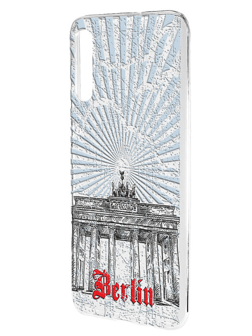 Силиконовый чехол для Samsung Galaxy A50S "Берлин"