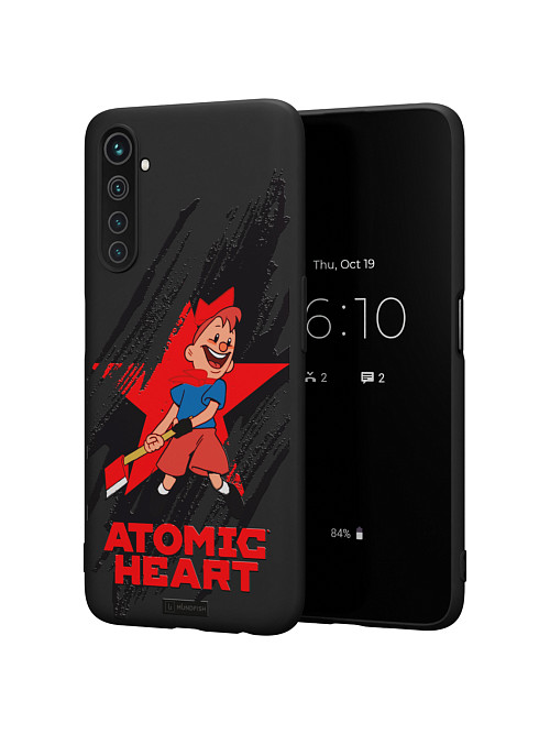 Силиконовый чехол для Realme 6 Pro "Atomic Heart: Пионер"