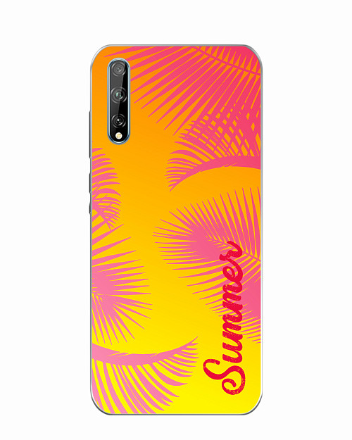 Силиконовый чехол для Huawei Y8p Summer