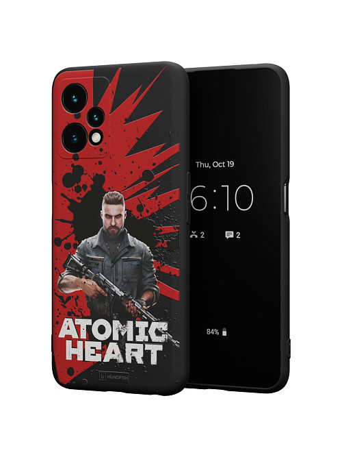 Силиконовый чехол для realme 9 Pro "Atomic Heart: Майор Нечаев"