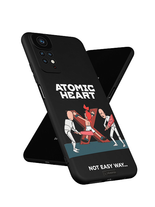 Силиконовый чехол для Xiaomi Redmi Note 11 "Atomic Heart: Not Easy Way"