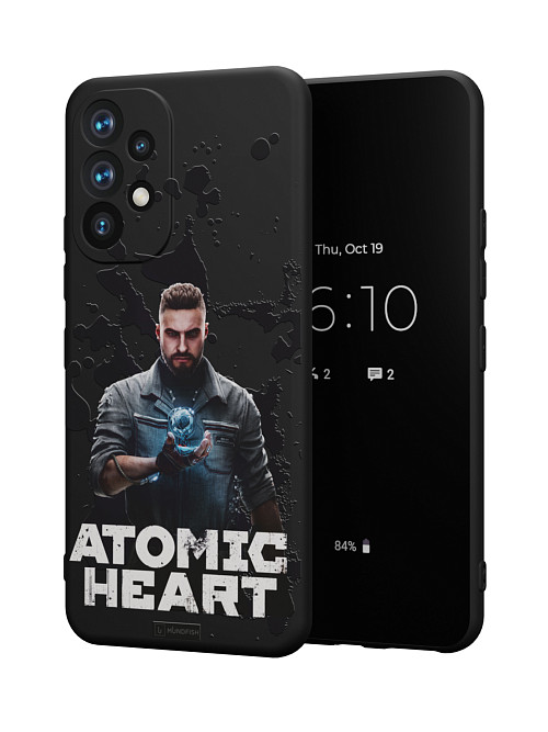 Силиконовый чехол для Samsung Galaxy A53 (5G) "Atomic Heart: Товарищ Нечаев"