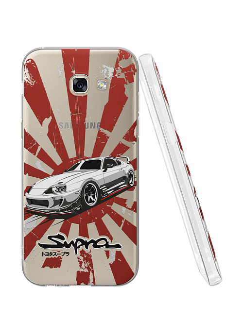 Силиконовый чехол для Samsung Galaxy A5 2017 "Toyota Supra"