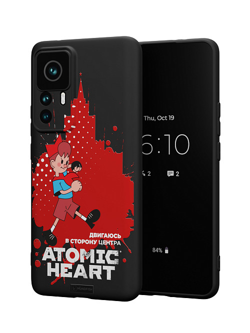 Силиконовый чехол для Xiaomi 12T Pro "Atomic Heart: В сторону центра"