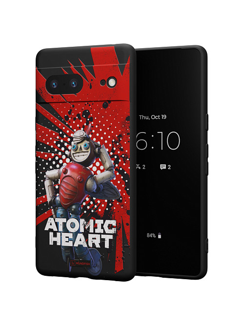 Силиконовый чехол для Google Pixel 7 "Atomic Heart: Дикси"