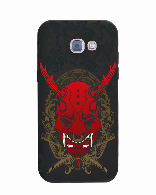 Силиконовый чехол для Samsung Galaxy A5 (2017) Red Oni mask