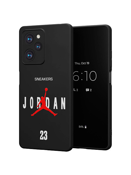 Силиконовый чехол для Poco X5 Pro (5G) "NOVEL: Джордан 23"