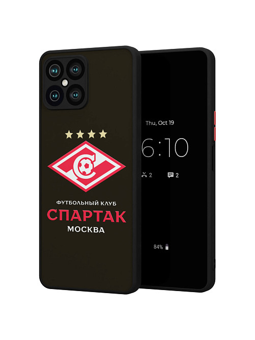 Противоударный чехол для Honor X8 (2022) "Спартак - чемпион"