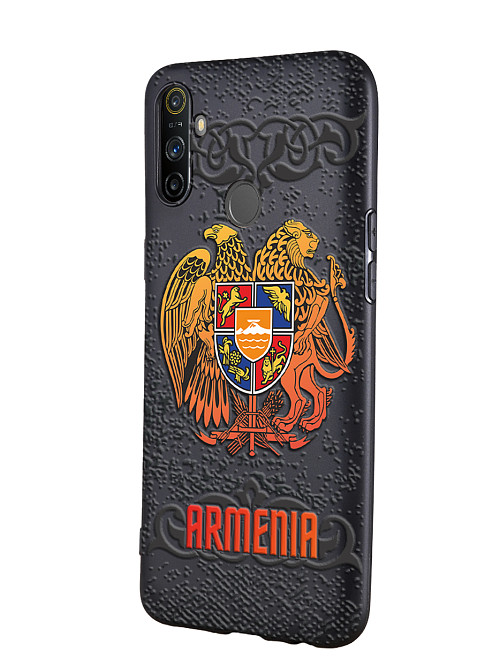 Силиконовый чехол для Realme C3 Герб Армении
