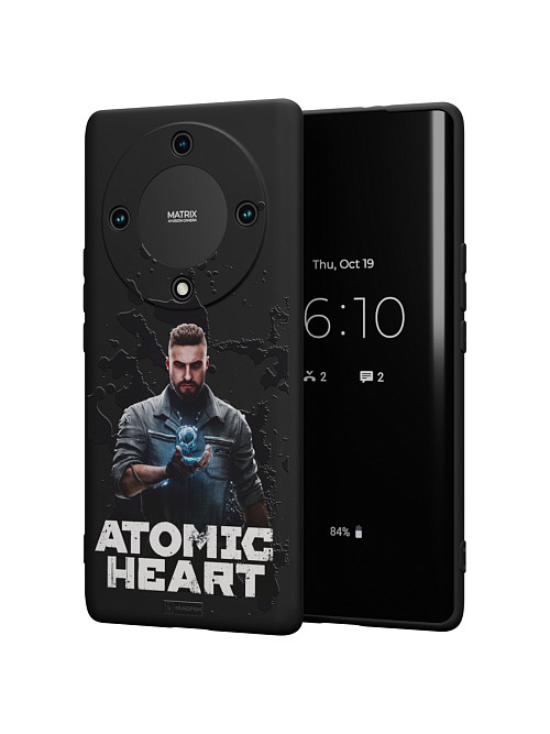 Силиконовый чехол для Honor X9a "Atomic Heart: Товарищ Нечаев"