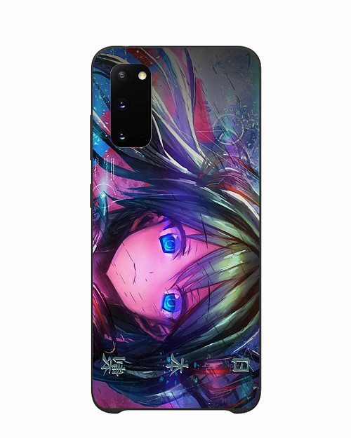 Силиконовый чехол для Samsung Galaxy S20 Hatsune Miku