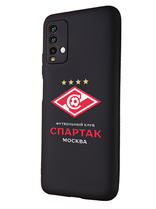 Силиконовый чехол для Xiaomi Redmi 9T "ФК Спартак Москва"