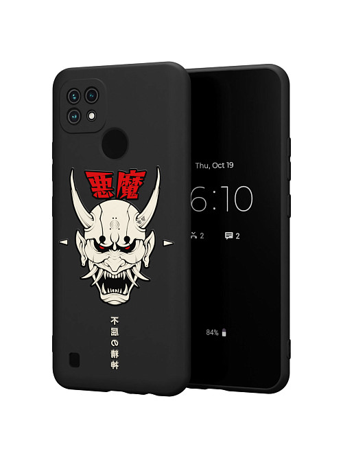 Силиконовый чехол для realme C21 "Demon"