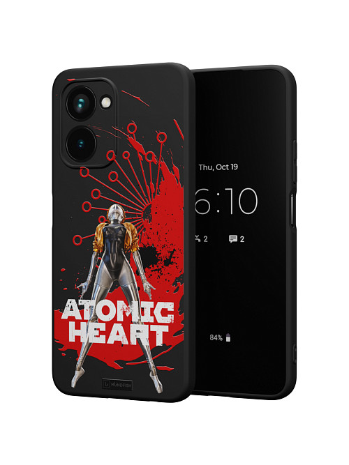 Силиконовый чехол для realme C33 "Atomic Heart: Правая близняшка"