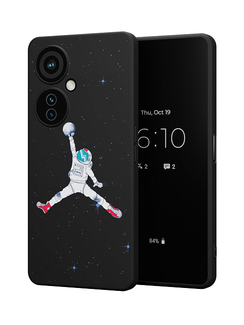 Силиконовый чехол для OnePlus Nord CE 3 Lite (5G) "Космический баскетбол"