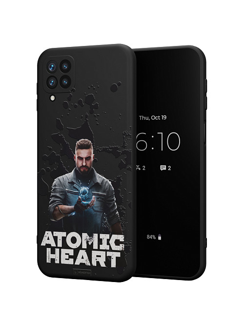 Силиконовый чехол для Samsung Galaxy A12 (4G) "Atomic Heart: Товарищ Нечаев"