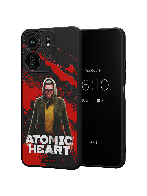 Силиконовый чехол для Xiaomi Redmi 13C "Atomic Heart: Баба Зина"