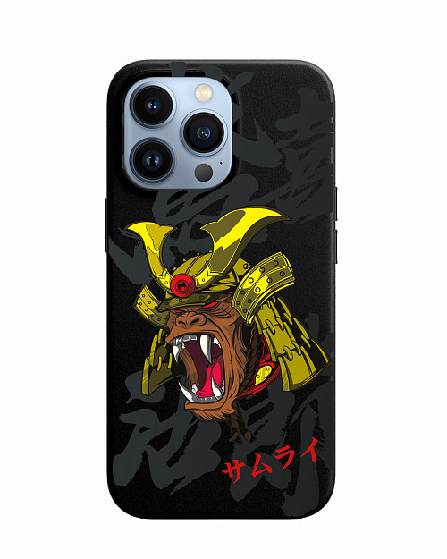 Силиконовый чехол для Apple iPhone 13 Pro Samurai Kong