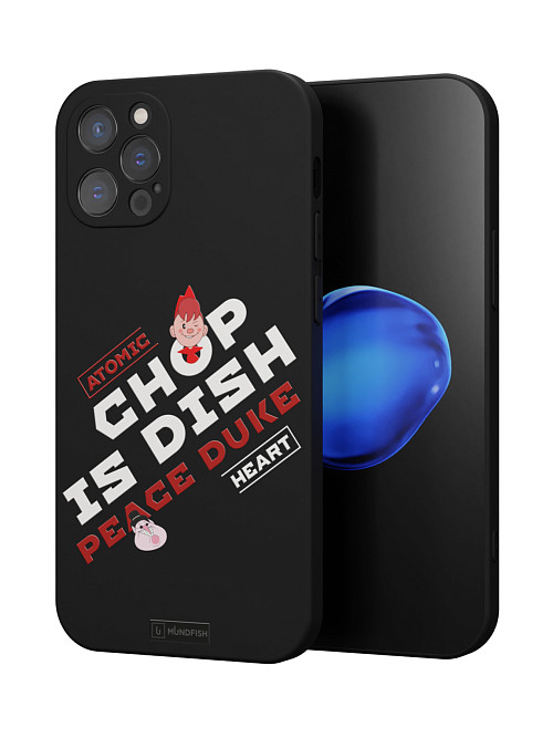 Силиконовый чехол для Apple iPhone 12 Pro "Atomic Heart: Peace Duke"