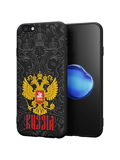 Силиконовый чехол для Apple iPhone 6S "Россия"