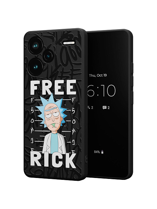 Силиконовый чехол для Xiaomi Redmi Note 13 Pro Plus (5G) "NOVEL: Free Rick"