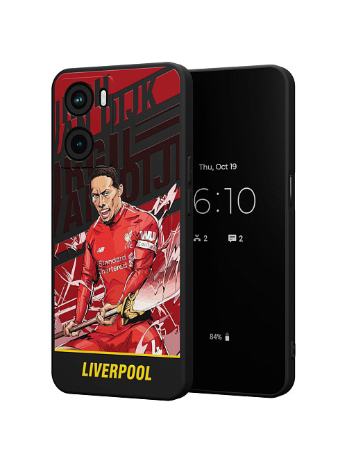 Силиконовый чехол для OPPO A77S (4G) "NOVEL: Liverpool"