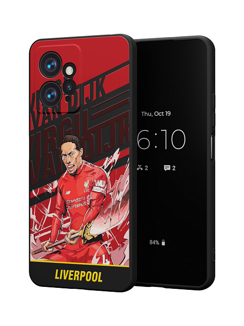 Силиконовый чехол для Xiaomi Redmi Note 12 (4G) "NOVEL: Liverpool"