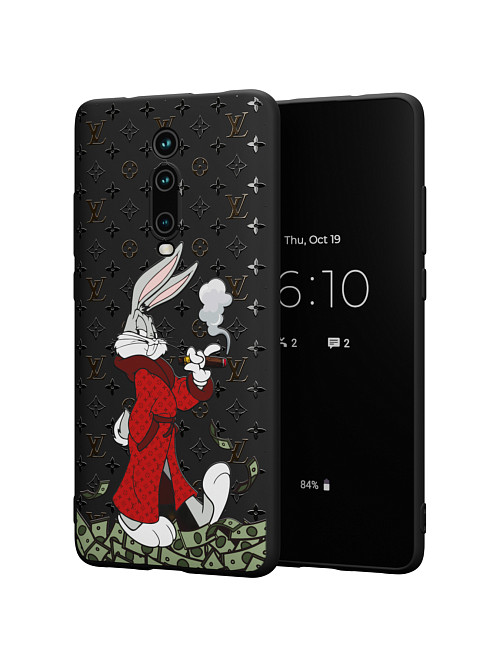 Силиконовый чехол для Xiaomi Redmi K20 "NOVEL: Багз Банни Louis Vuitton"