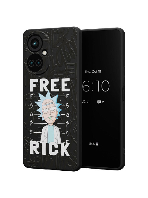 Силиконовый чехол для Tecno Camon 19 Pro (4G) "NOVEL: Free Rick"