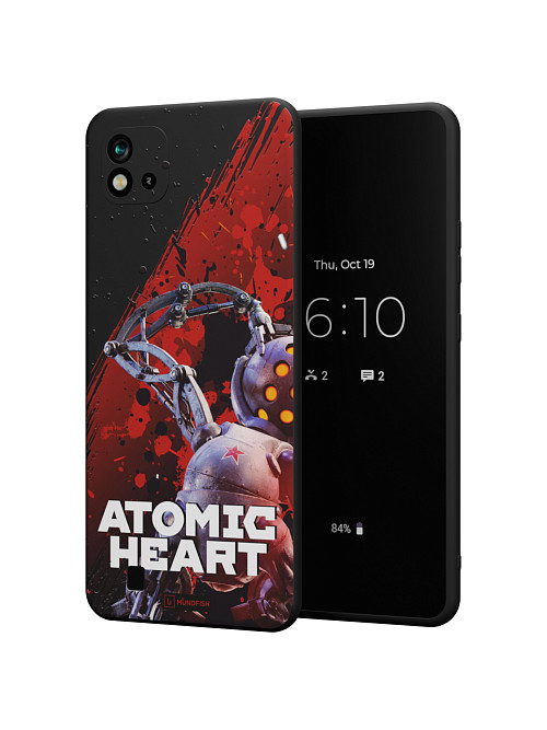 Силиконовый чехол для Realme C20 (2021) "Atomic Heart: Беляш (МА-9)"