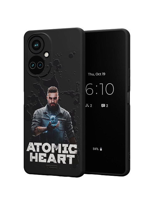 Силиконовый чехол для Tecno Camon 19 "Atomic Heart: Товарищ Нечаев"