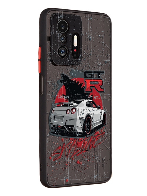 Противоударный чехол для Xiaomi 11T Nissan SKYLINE GTR