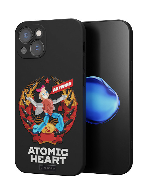 Силиконовый чехол для Apple iPhone 13 "Atomic Heart: Dixie"