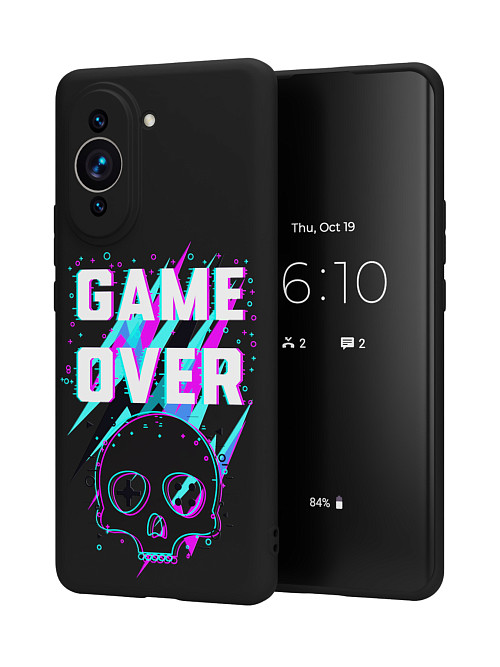 Силиконовый чехол для Huawei Nova 10 Game over