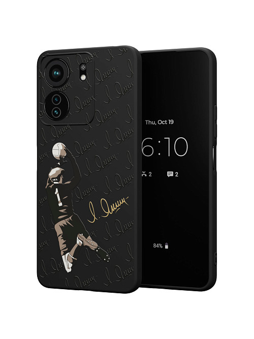 Силиконовый чехол для Xiaomi Redmi 13C "Динамо: Л. Яшин" Силиконовый чехол для Xiaomi Redmi 13C "Динамо: Л. Яшин"