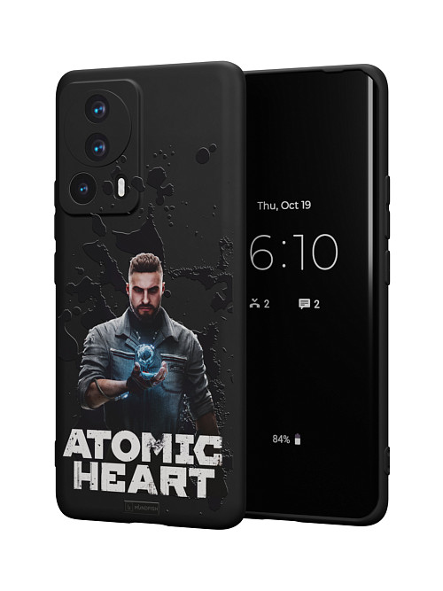 Силиконовый чехол для Xiaomi 13 Lite "Atomic Heart: Товарищ Нечаев"