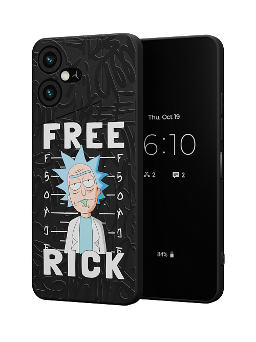 Силиконовый чехол для Tecno Pova Neo 3 "NOVEL: Free Rick"