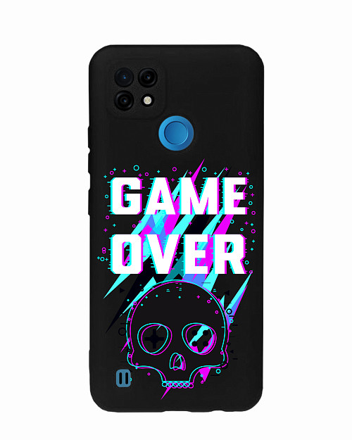 Силиконовый чехол для Realme C21 Game over