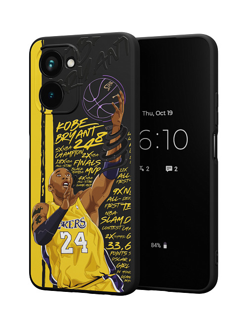 Силиконовый чехол для realme C33 "NOVEL: Kobe Bryant"