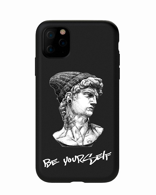 Силиконовый чехол для Apple iPhone 11 "Be Yourself"