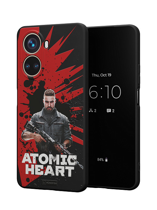 Силиконовый чехол для Huawei Nova 10 SE "Atomic Heart: Майор Нечаев"