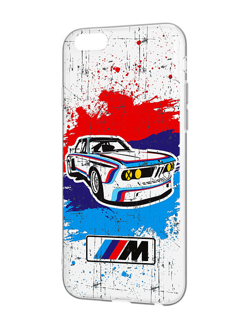 Силиконовый чехол для Apple iPhone 6S Plus "BMW"