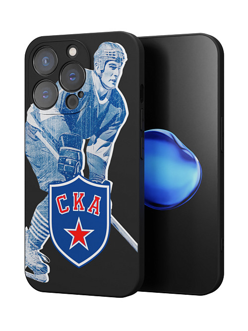 Силиконовый чехол для Apple iPhone 14 Pro "СКА: Игрок клуба"