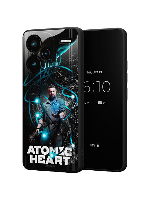 Силиконовый чехол для Xiaomi Redmi Note 13 Pro Plus (5G) "Atomic Heart: ХРАЗ"