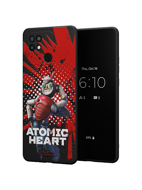 Силиконовый чехол для Xiaomi Redmi 10C/POCO C40 "Atomic Heart: Дикси"