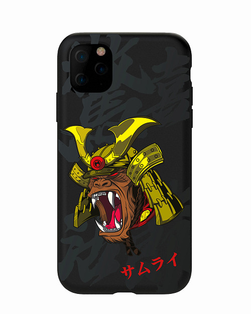 Силиконовый чехол для Apple iPhone 11 "Samurai Kong"