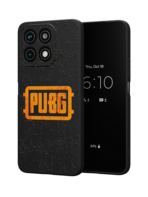 Силиконовый чехол для Honor X8a (4G) "NOVEL: PUBG"