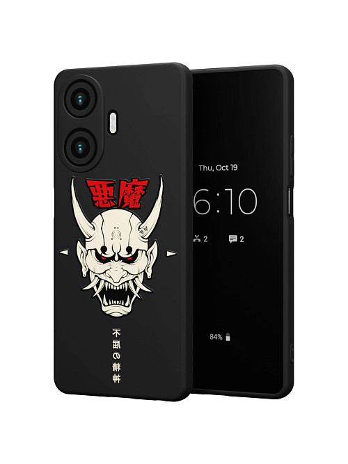 Силиконовый чехол для realme C55 "Demon"