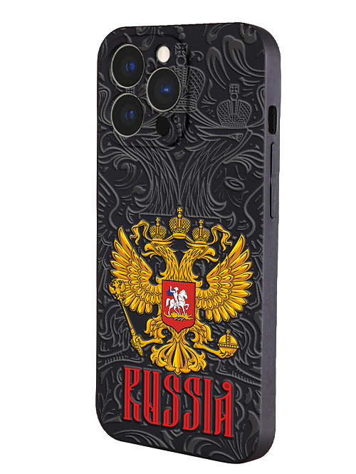 Силиконовый чехол для Apple iPhone 13 Pro Max Россия